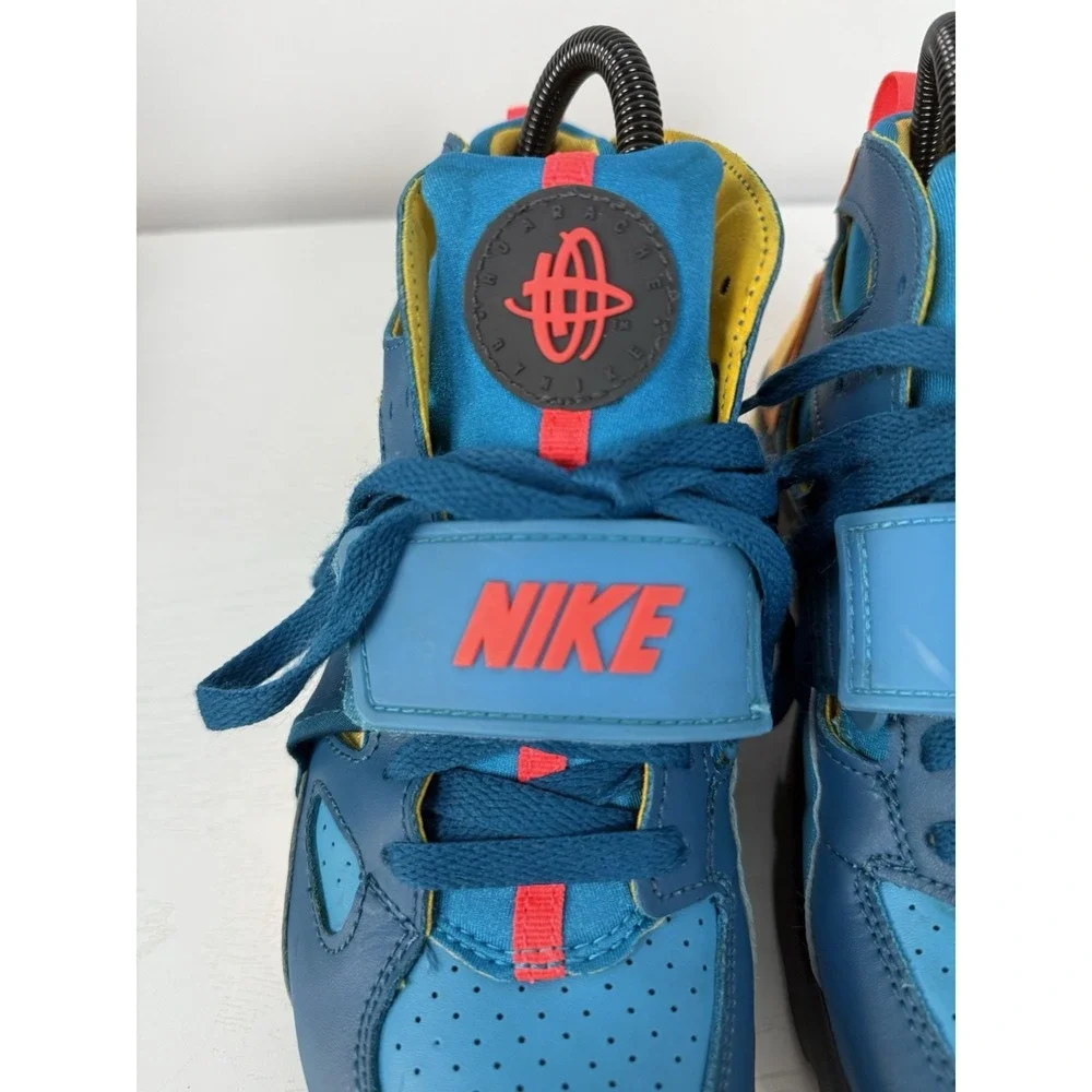 Nike Air Trainer Huarache Green Abyss Blue Lagoon Size 5.5 Youth‎ Shoes Sneakers